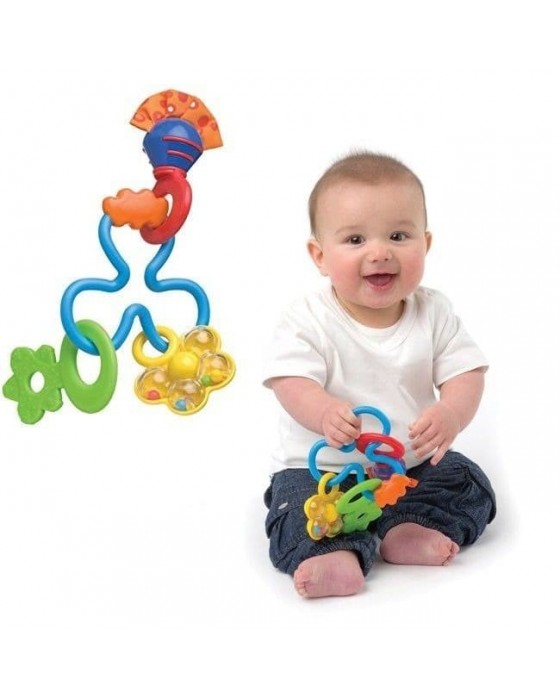 PLAYGRO 102825 RATTLE TWIRLY WHIRLY