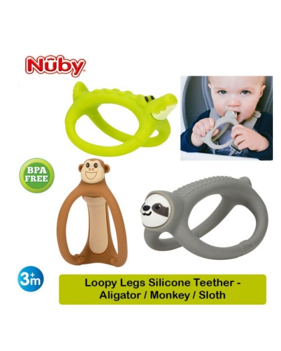 NUBY LOOPY LEGS TEETHER