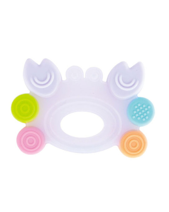 Farlin Teether Crab Aquarium Silicone Mainan Gigi Bayi