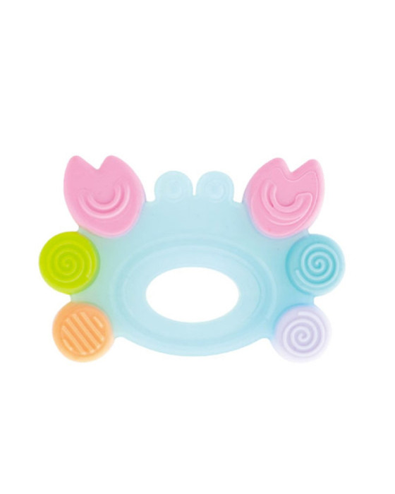 Farlin Teether Crab Aquarium Silicone Mainan Gigi Bayi