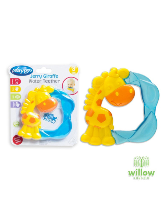 Playgro Teether Jerry Giraffe Water Mainan Gigi Bayi