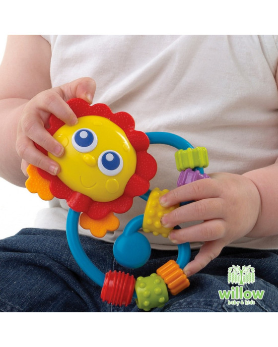 Playgro Curly Critter Lion Mainan Gigi Bayi