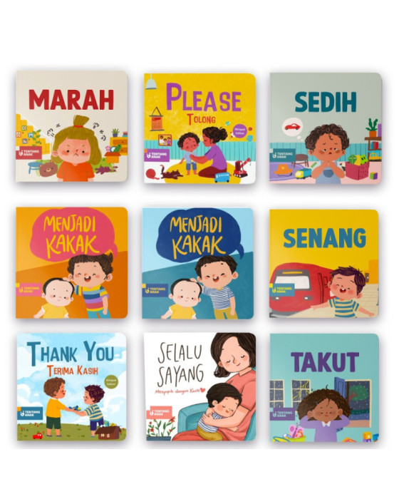 Buku Cerita Anak Tentang Anak Board Book Buku Aktivitas Anak