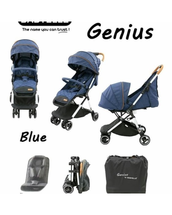 STROLLER BABYELLE S-352 GENIUS COMPACT 