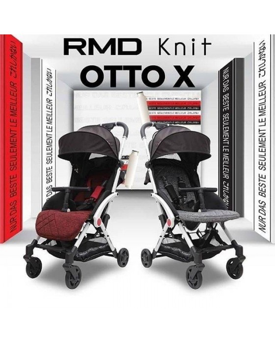 COCOLATTE OTTO X RMD KNIT STROLLER - BLACK