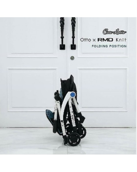 COCOLATTE OTTO X RMD KNIT STROLLER - BLACK