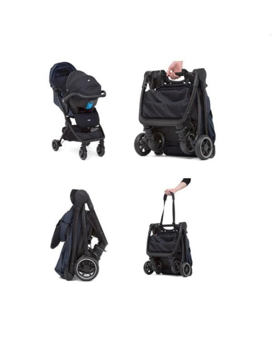 JOIE PACT TRAVEL SYSTEM STROLLER FLEX COAL