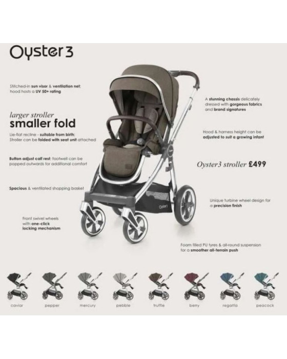 OYSTER 3 STROLLER