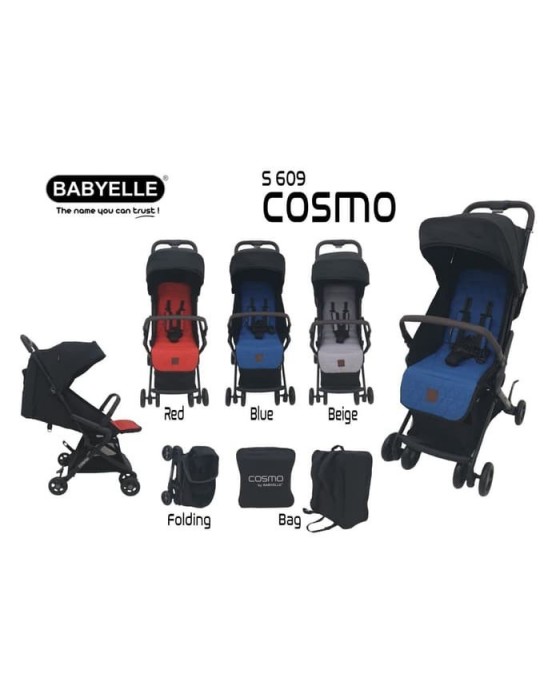 STROLLER BABYELLE S609 COSMO - BLUE