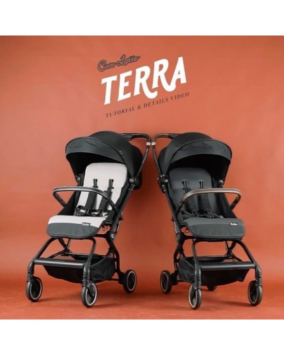 STROLLER COCOLATTE CL-RC-2639-SN TERRA - SILVER