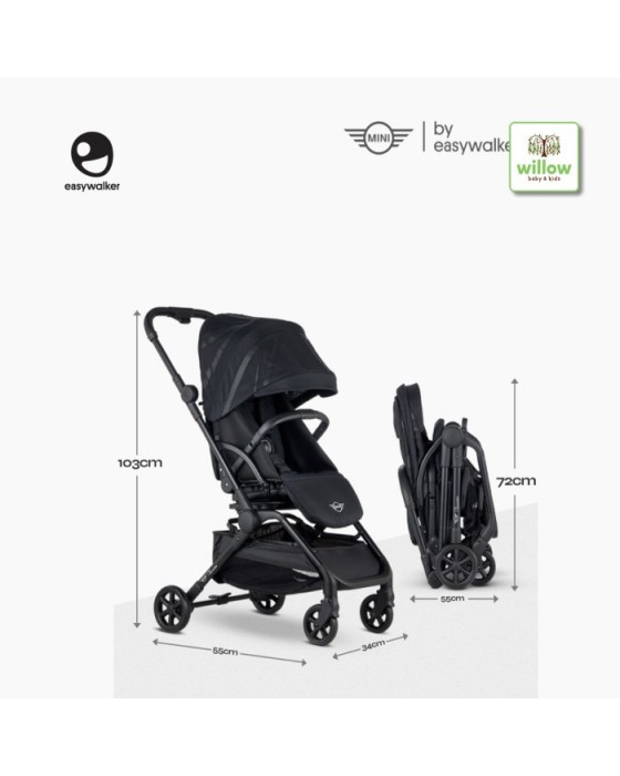 EASYWALKER MINI BUGGY TURN STROLLER