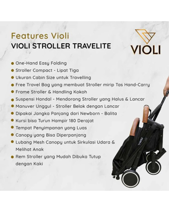 Violi Travelite Emboss Edition Stroller