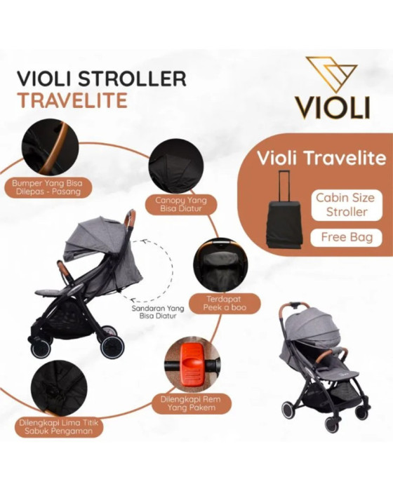 Violi Travelite Emboss Edition Stroller