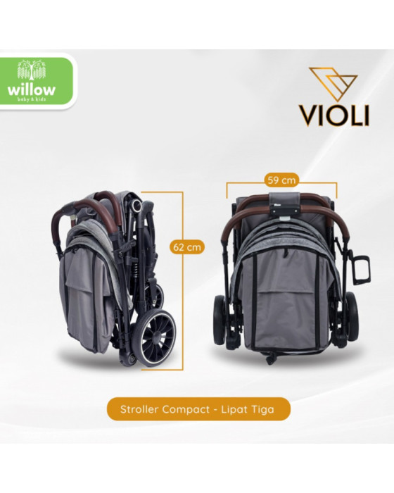 Violi Transform Revesible Travel Stroller