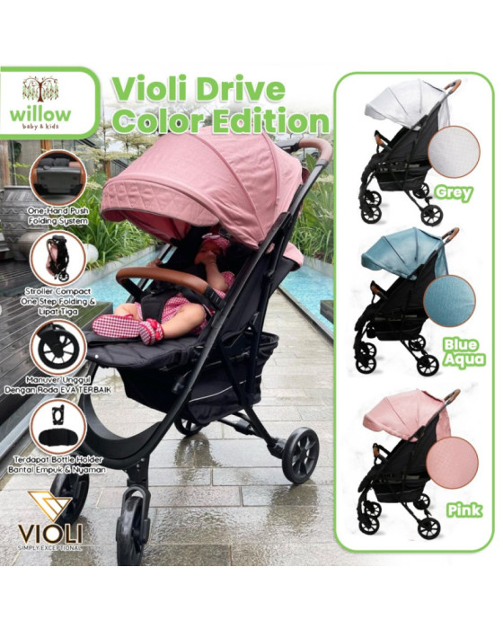 Violi Drive Color Edition Stroller Kereta Dorong Bayi