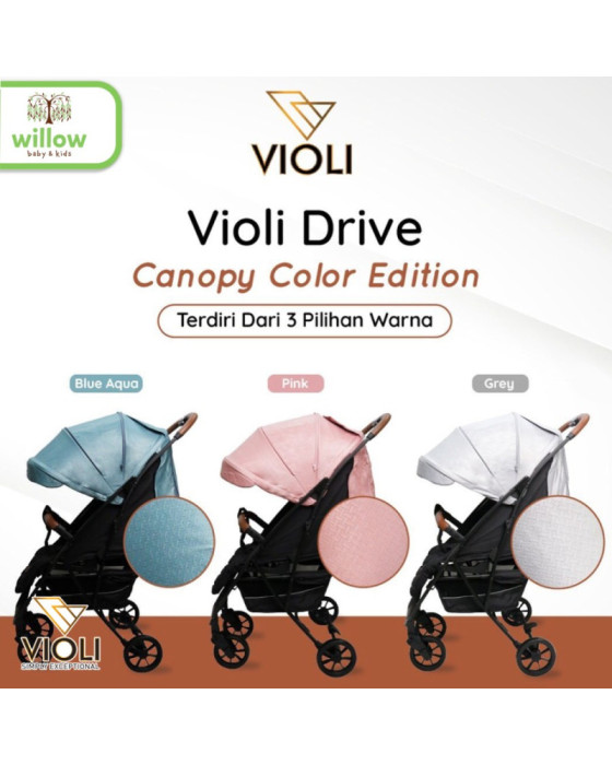 Violi Drive Color Edition Stroller Kereta Dorong Bayi