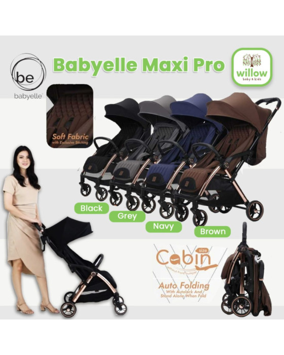 Babyelle Maxi Pro Stroller Kereta Dorong Bayi