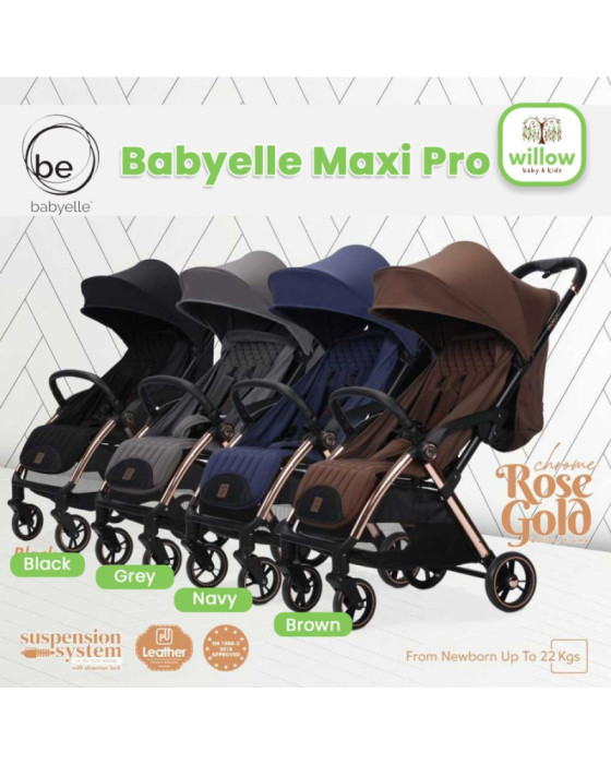 Babyelle Maxi Pro Stroller Kereta Dorong Bayi