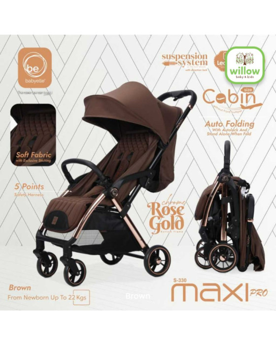 Babyelle Maxi Pro Stroller Kereta Dorong Bayi