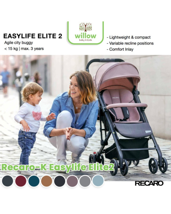 Recaro Easylife Elite2 Stroller Kereta Dorong Bayi