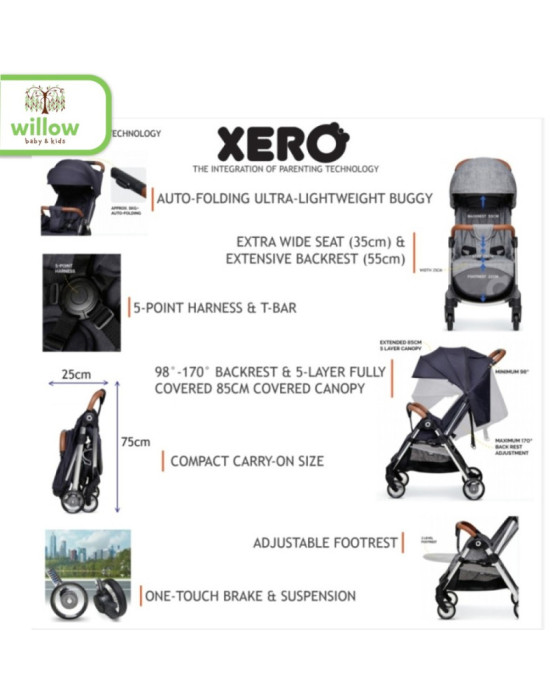 Xero 3 Stroller Kereta Dorong Anak