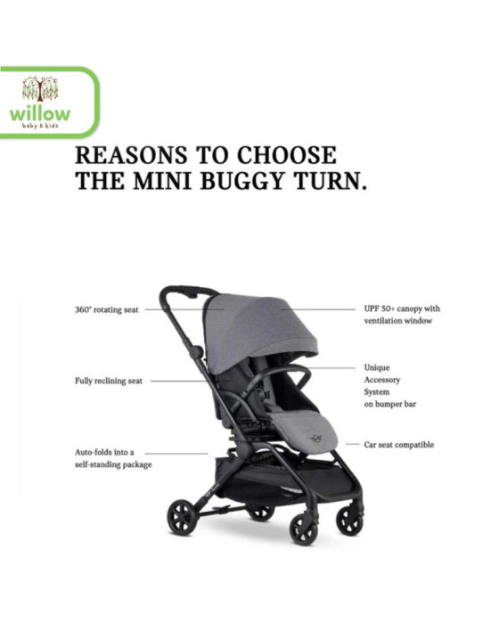 Easywalker Mini Buggy Turn 2 Stroller Kereta Dorong Anak