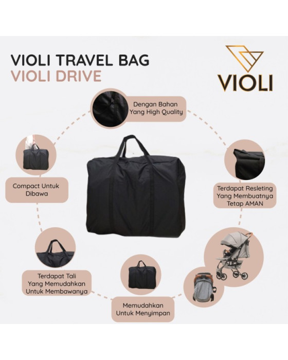 VIOLI DRIVE TRAVEL BAG FOR STROLLER