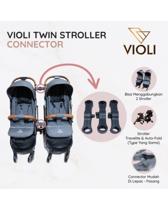 VIOLI TWIN STROLLER CONNECTOR