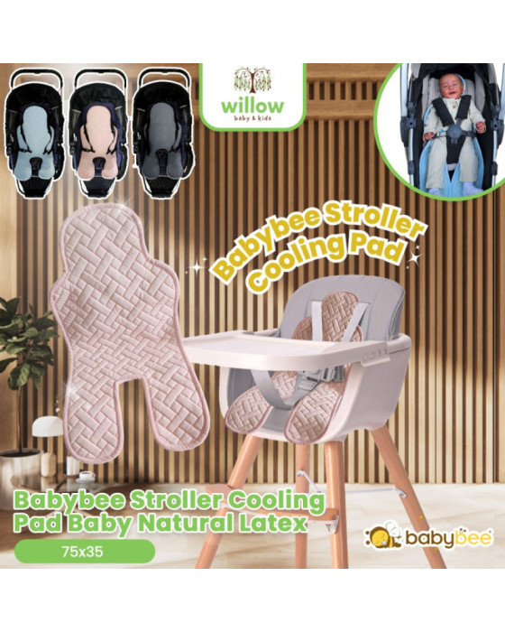 Babybee Stroller Cooling Pad Baby Alas Stroller 75X35 Natural Latex