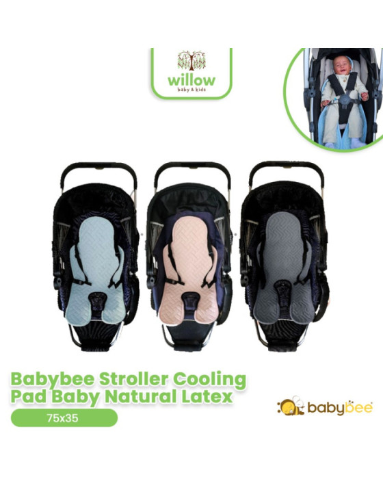 Babybee Stroller Cooling Pad Baby Alas Stroller 75X35 Natural Latex