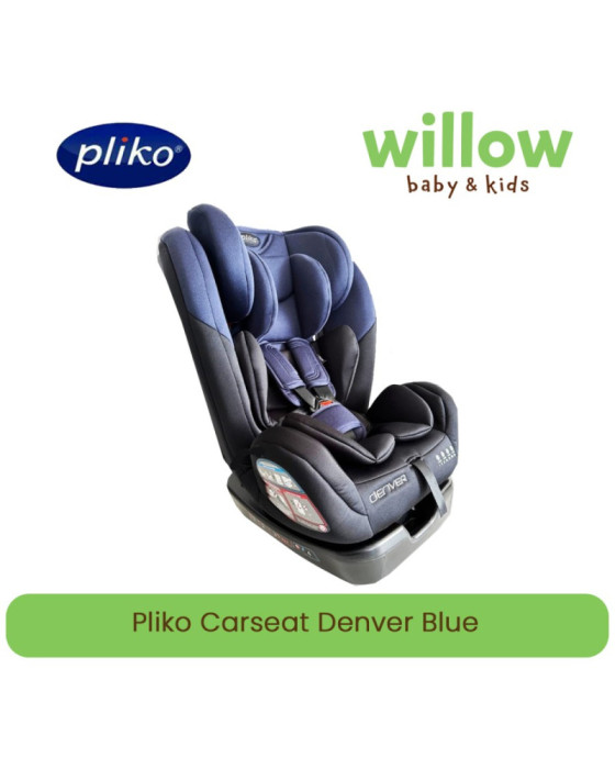 Pliko Denver Black Dudukan Mobil Bayi