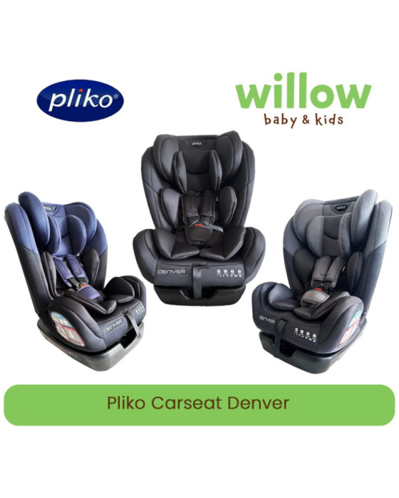 Pliko Denver Black Dudukan Mobil Bayi