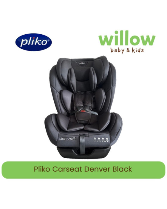 Pliko Denver Black Dudukan Mobil Bayi