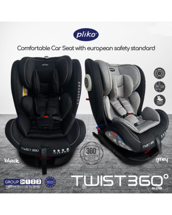 Pliko Twist 360 Car Seat Dudukan Mobil Bayi