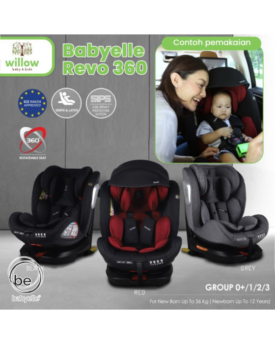 Babyelle Revo 360 Dudukan Mobil Bayi