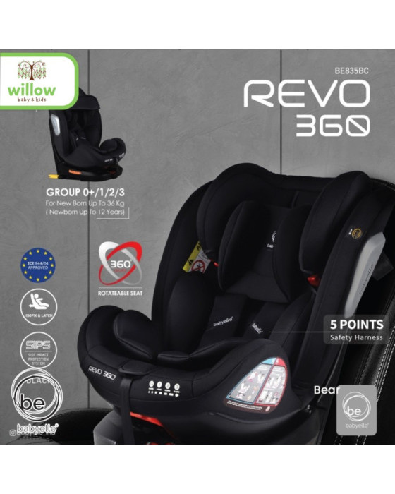 Babyelle Revo 360 Dudukan Mobil Bayi