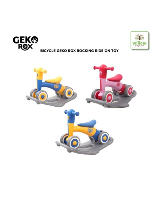 GEKO ROX ROCKING & RIDE ON TOY