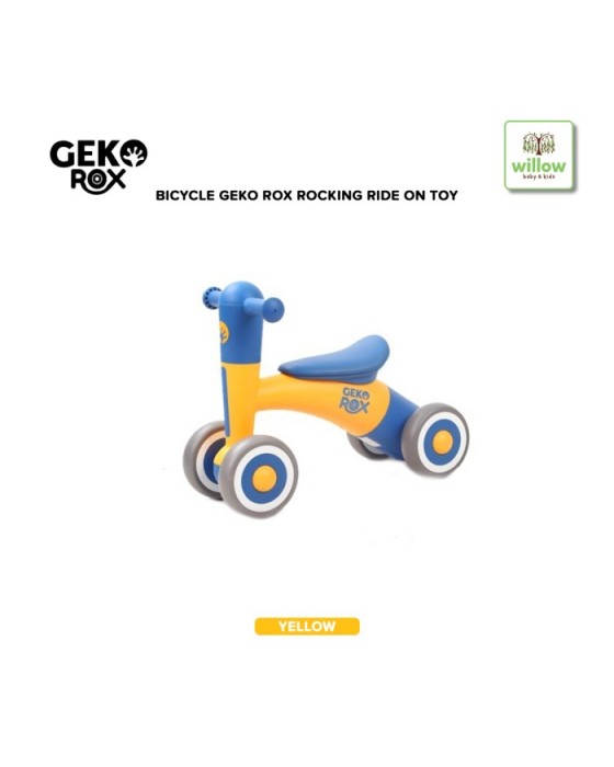 GEKO ROX ROCKING & RIDE ON TOY