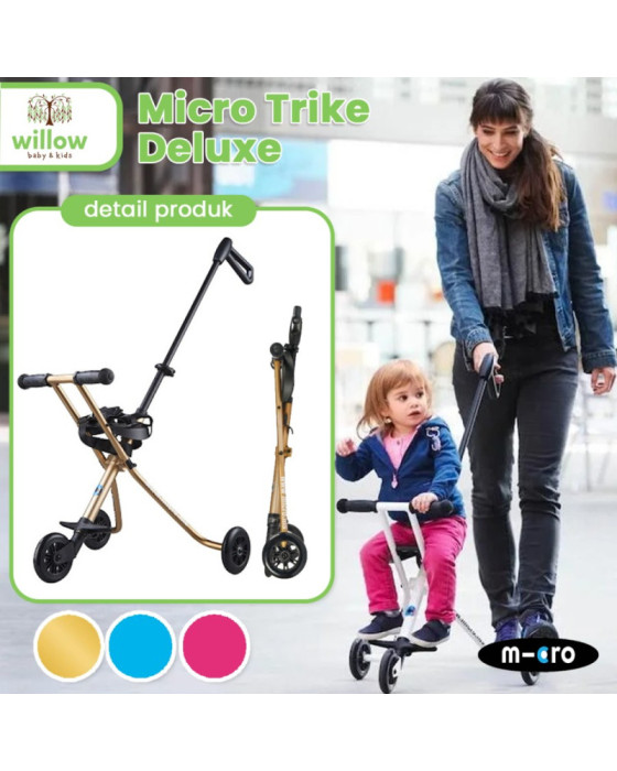 Micro 117427 Trike Deluxe Blue