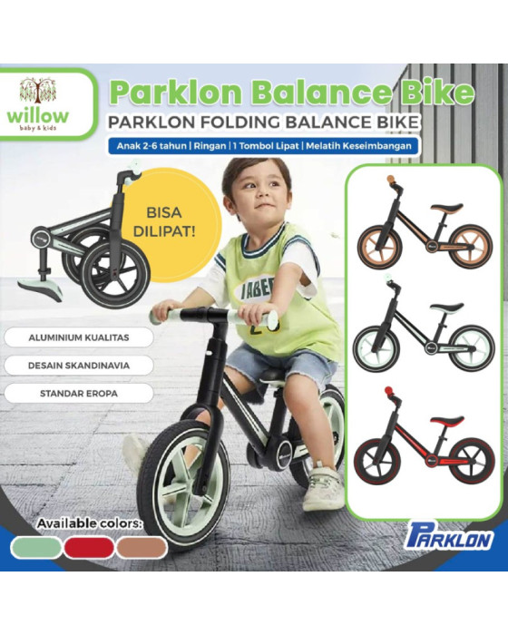 Parklon Balance Bike Sepeda Lipat Anak