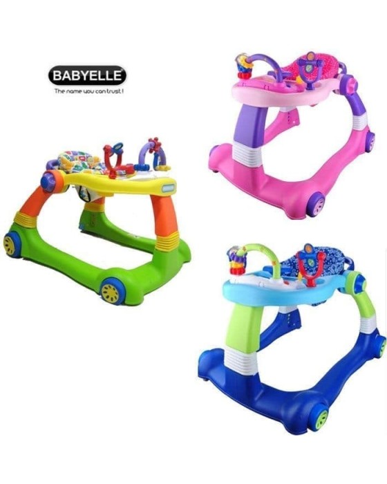 BABYELLE BABYWALKER 2IN1 BE-0188 WITH STOPPER