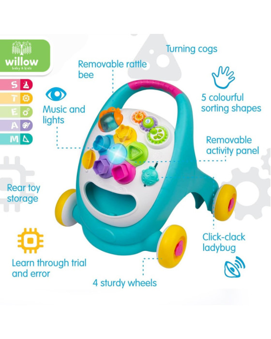 Playgro Sensor Explore Activity Walker Baby Walker