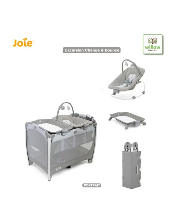 JOIE EXCURSION CHANGE AND BOUNCE PORTRAIT BABY BOX