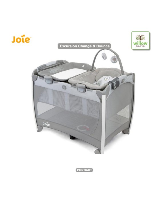 JOIE EXCURSION CHANGE AND BOUNCE PORTRAIT BABY BOX