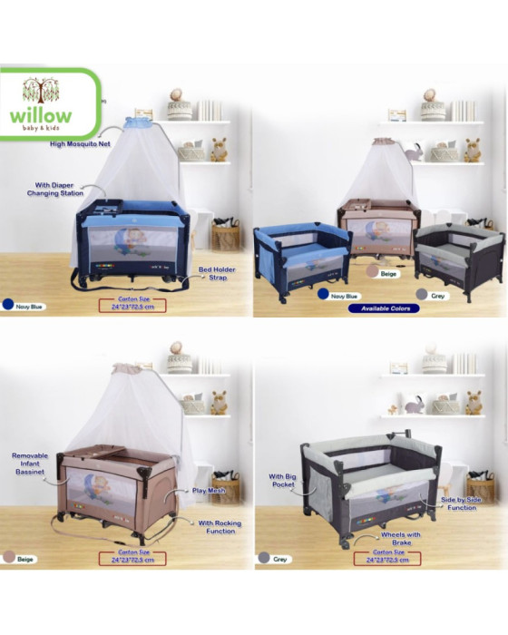 Creative Baby 3In1 Pack & Play Playpen Box Tidur Bayi