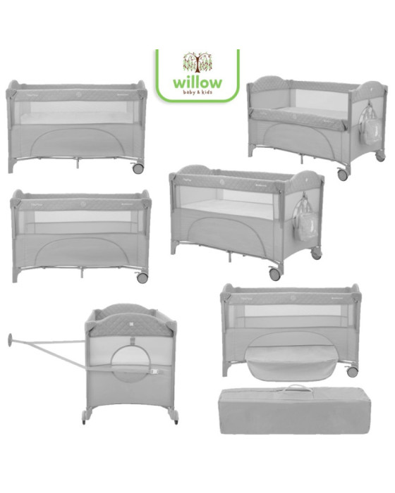 Kikkabo Baby Cot 2 Levels Milky Way Baby Box