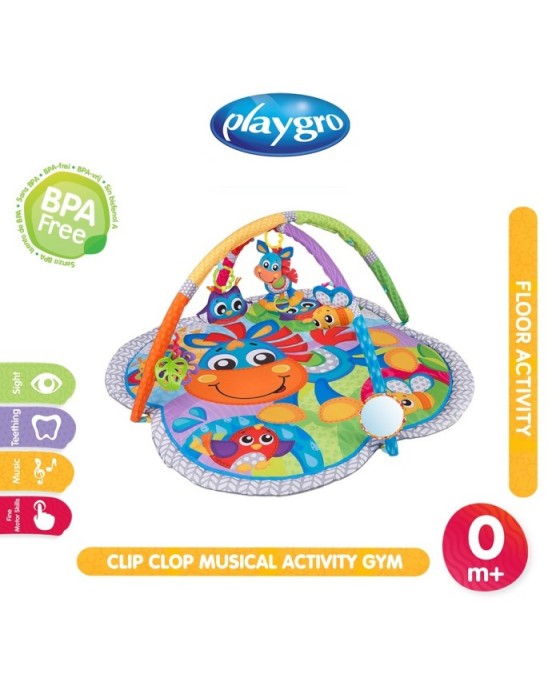 PLAYGRO 120747A CLIP CLOP MUSICAL ACTIVITY GYM