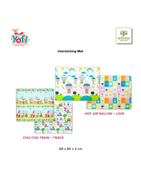 YOFI TK951 INTERLOCKING MAT 60X60X2CM