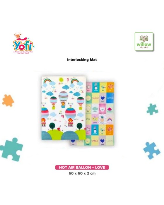 YOFI TK951 INTERLOCKING MAT 60X60X2CM