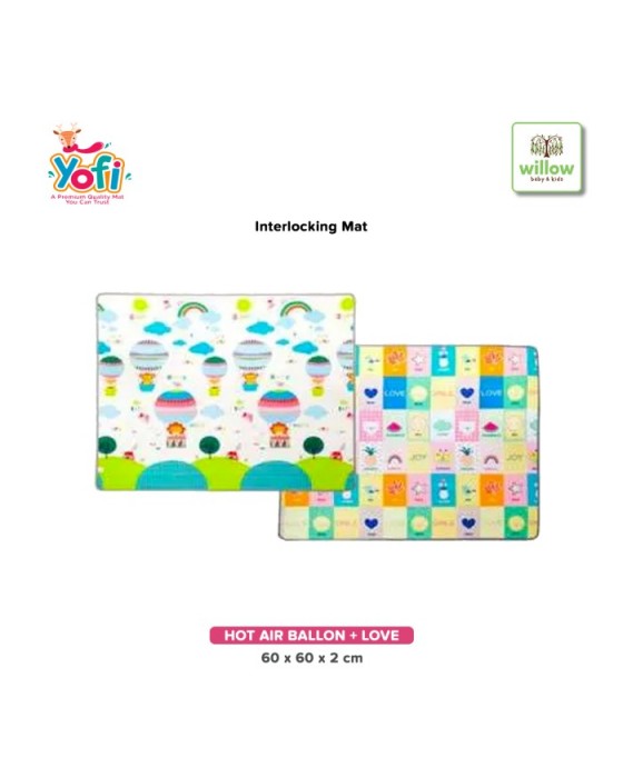 YOFI TK951 INTERLOCKING MAT 60X60X2CM